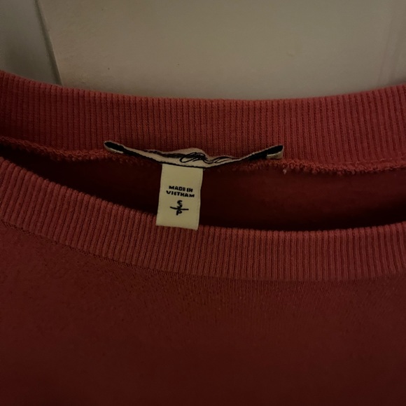 Pink crewneck// size small - Picture 2 of 2